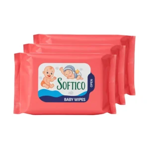 Softico Wipes (Pack of 3)